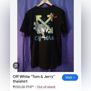 OFF-WHITE Tom and Jerry shirt